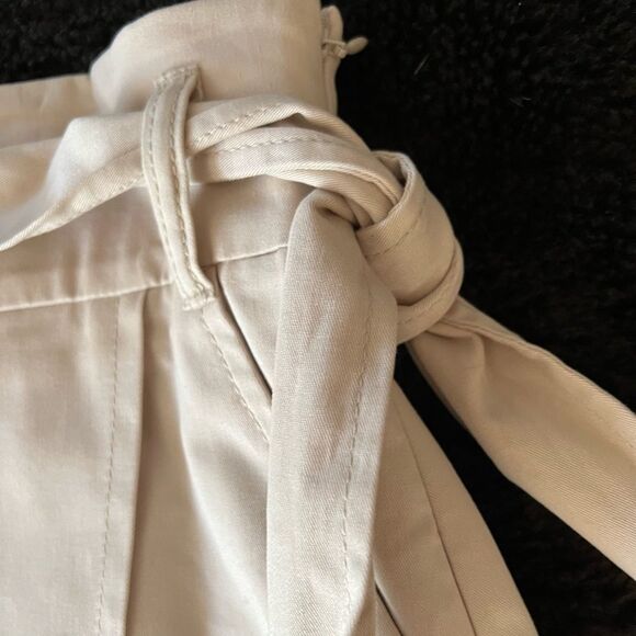 Brushed Twill Wrap Skirt - Picture 3 of 4
